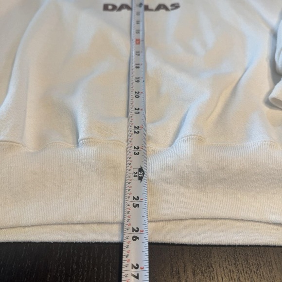 Vintage‎ 80s Hard Rock Cafe Dallas Sweatshirt BW  USA XL Rare - Picture 8 of 9